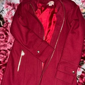 Red Trench Coat